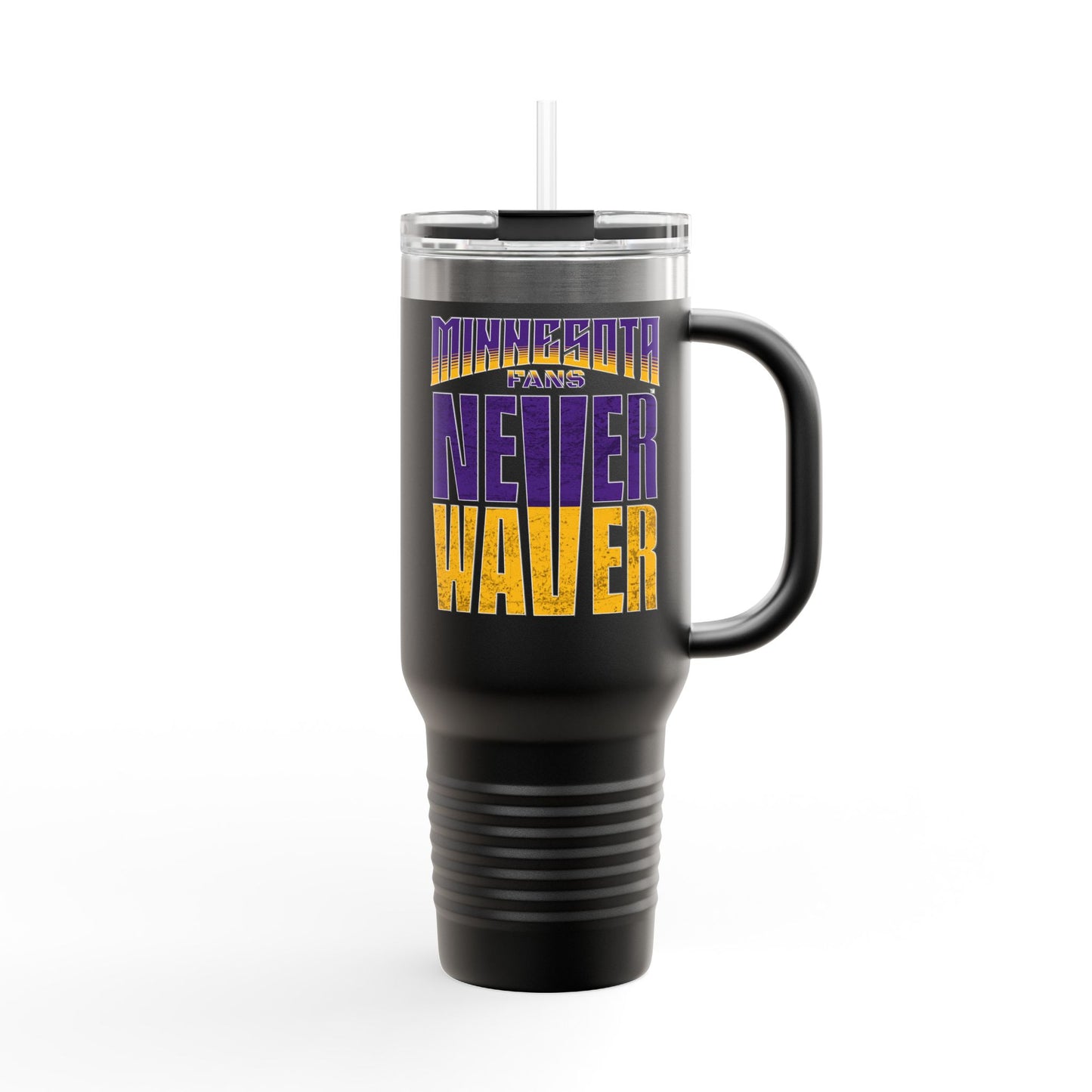 Minnesota Fans Never Waver Insulated Travel Mug, 40oz