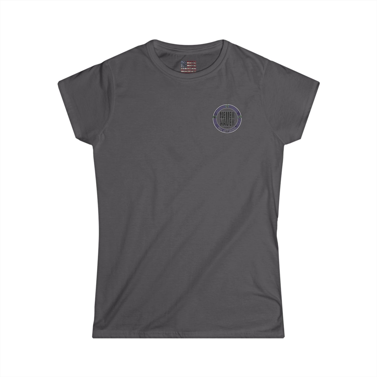 Never Waver Wine Made Me Do It Women's Soft Style Tee -