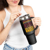 Washington Fans Never Waver W-Leopard Football Insulated Travel Mug, 40oz