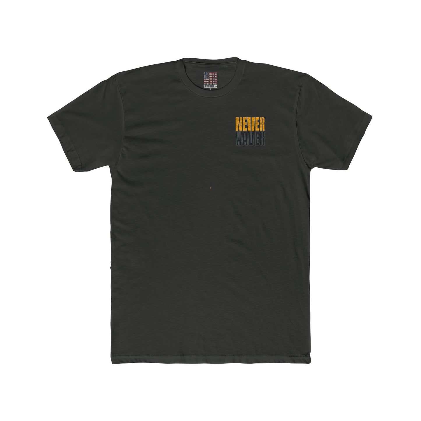 Pittsburgh Fans Never Waver Tee — Steel City Football Crew Shirt