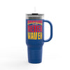 Kansas Fans Never Waver Insulated Travel Mug, 40oz