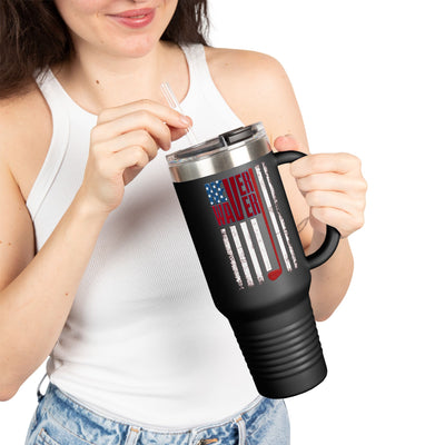 "Never Waver Golf" - Insulated Travel Mug - 40oz Sporty Drinkware