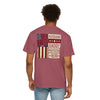 'Never Waver Husband Daddy Protector Hero ' Design Unisex Garment-Dyed T-Shirt