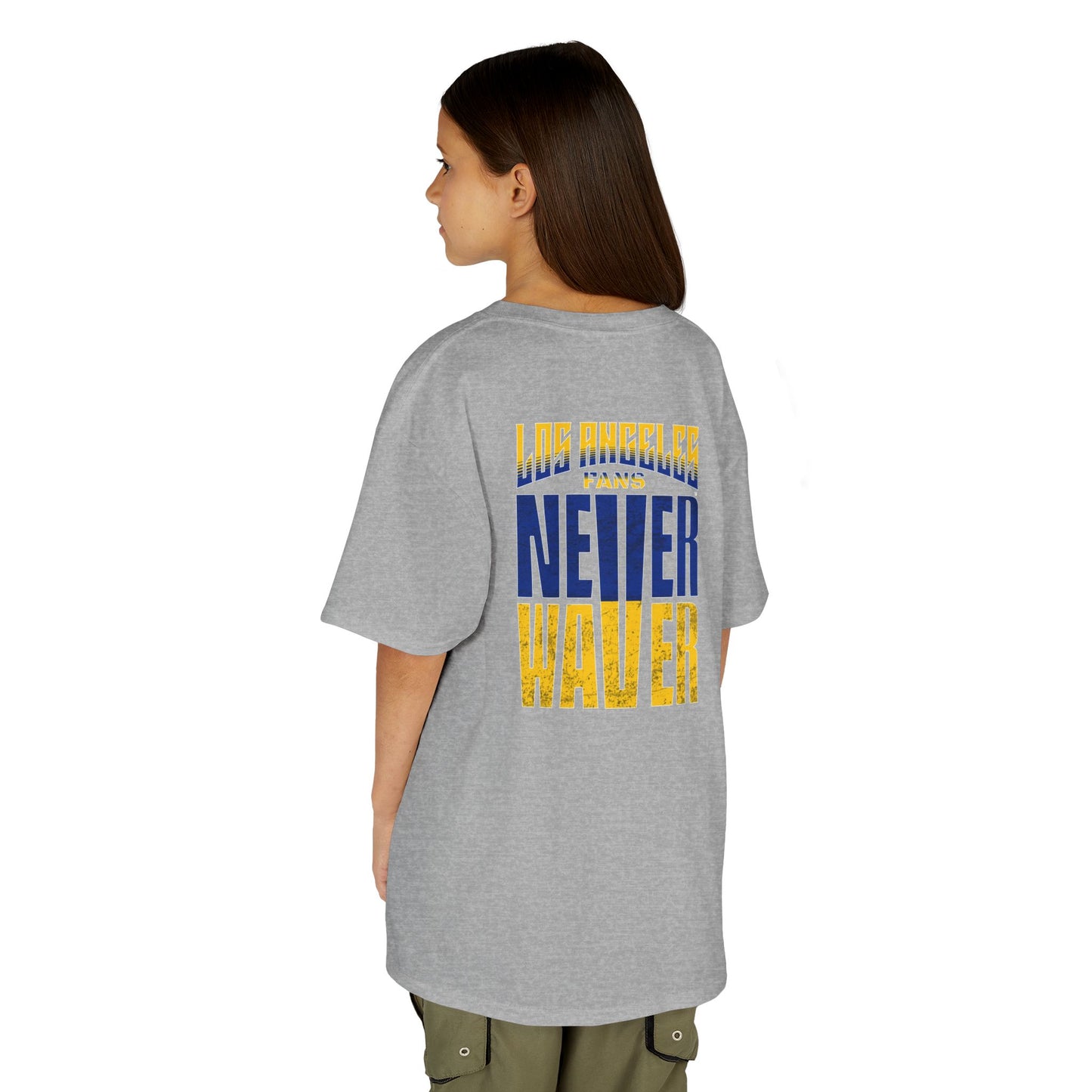 Los Angeles  Fans Never Waver Kids Heavy Cotton™ Tee