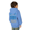 Detroit Fans Never Waver Youth Heavy Blend Hooded Sweatshirt