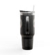 Never Waver 40oz Insulated Travel Mug — "Kick Fear in the Teeth"