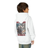 Never Waver Graphic Youth Hoodie - 'Came Out Swinging'