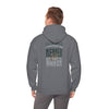 Philadelphia Fans Never Waver W-Leopard Football Unisex Heavy Blend™ Hoodie- Sweatshirt