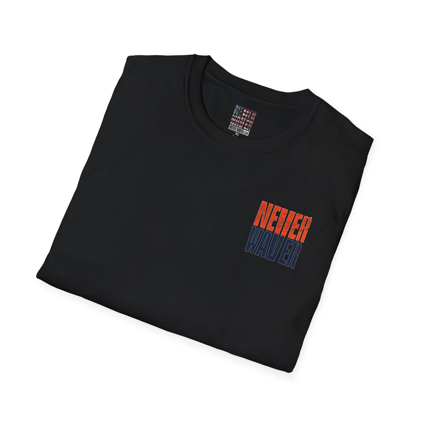 Denver Fans Never Waver Unisex Softstyle T-Shirt