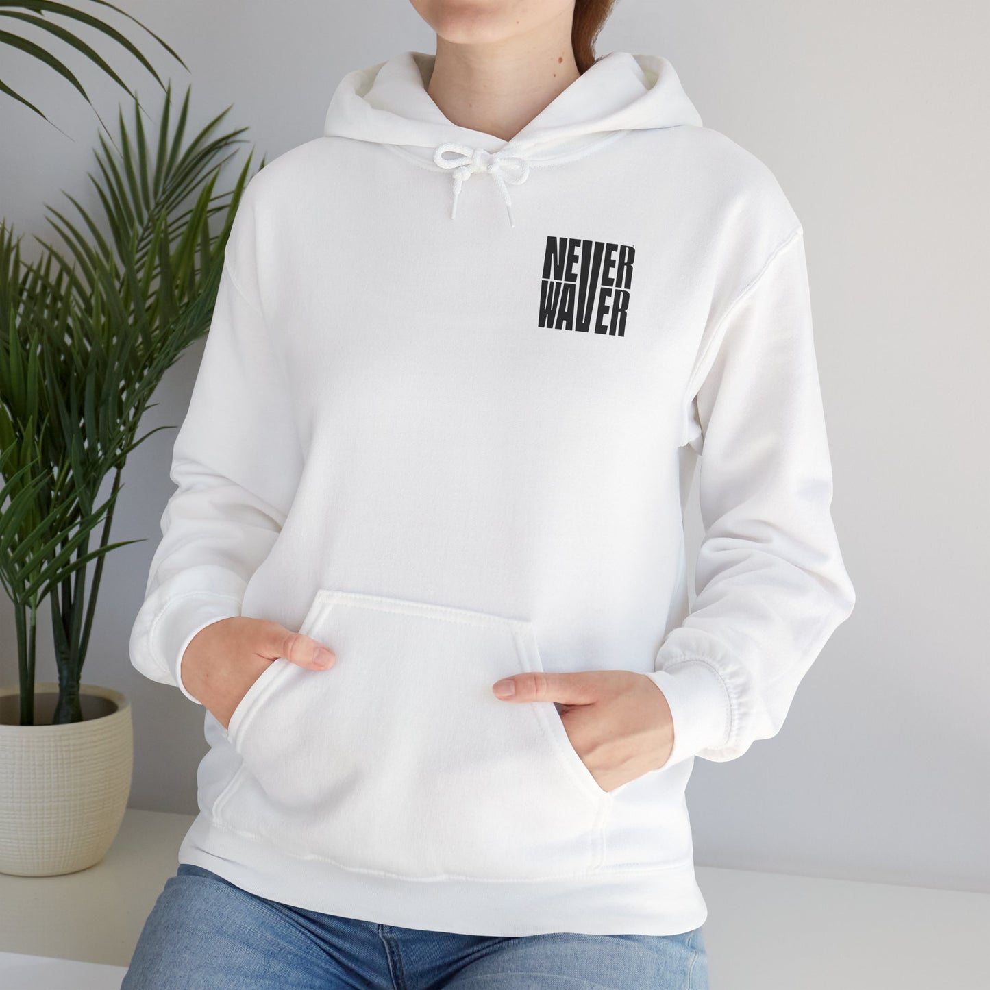 'Never Waver Ain't No Hood Like Motherhood' Unisex Heavy Blend™ Hoodie