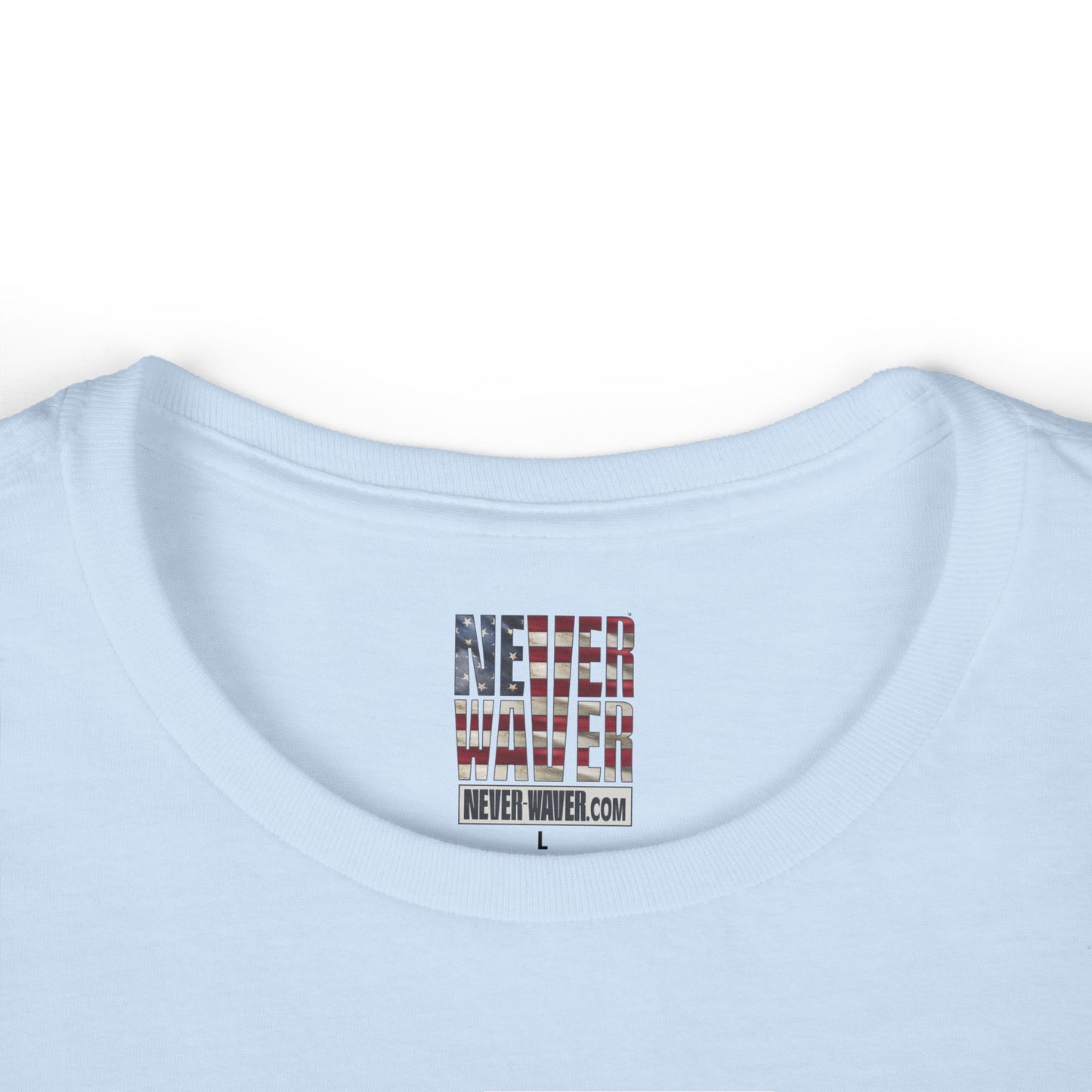 Never Waver Save Water Drink Coffee Women's Soft Style Tee
