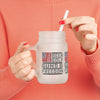 Never Waver Beer Golf Guns and Freedom Mason Jar Cup - Perfect for Golf Lovers!