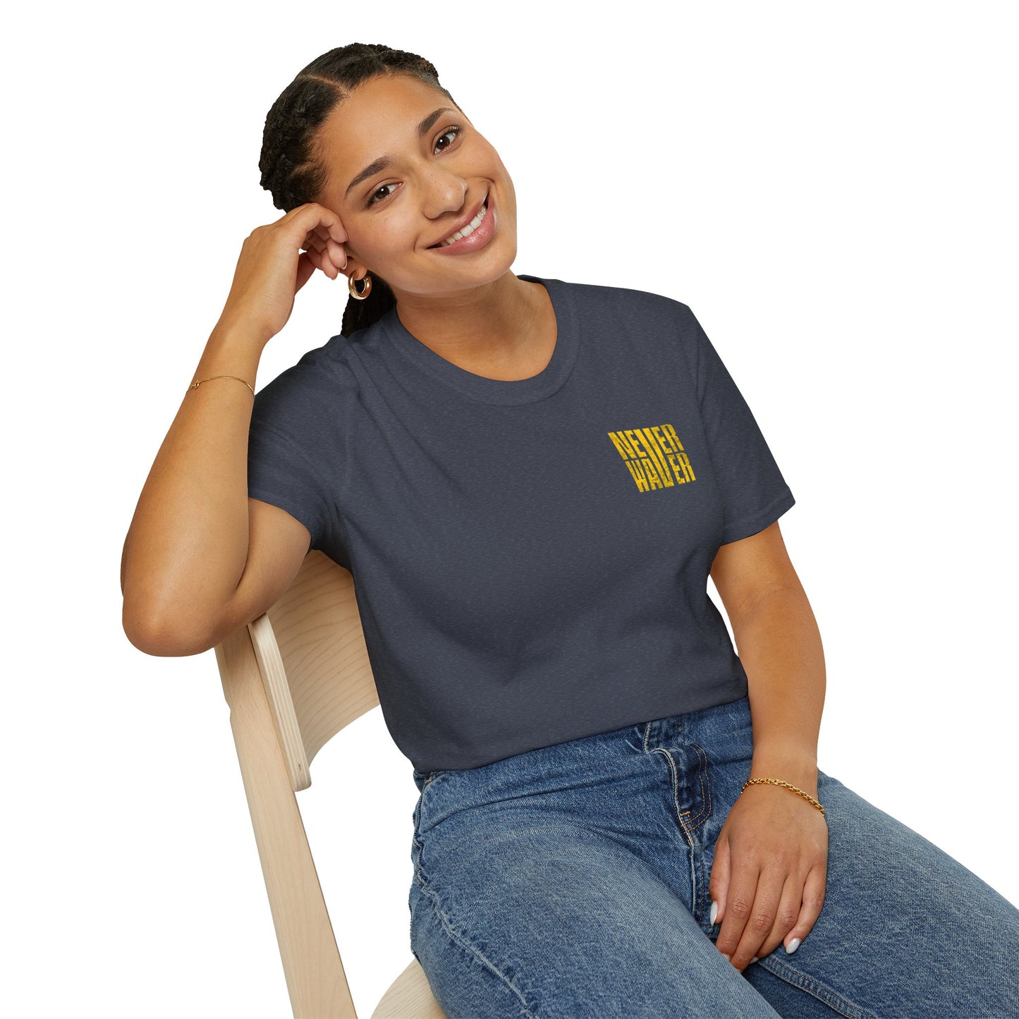 Los Angeles Fans Never Waver Unisex Softstyle T-Shirt