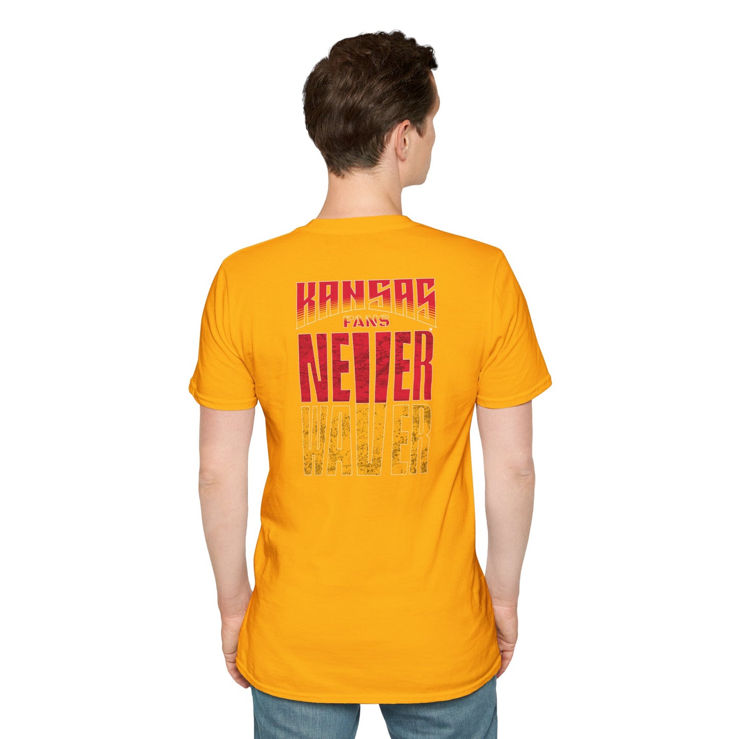 Kansas Fans Never Waver T-Shirt