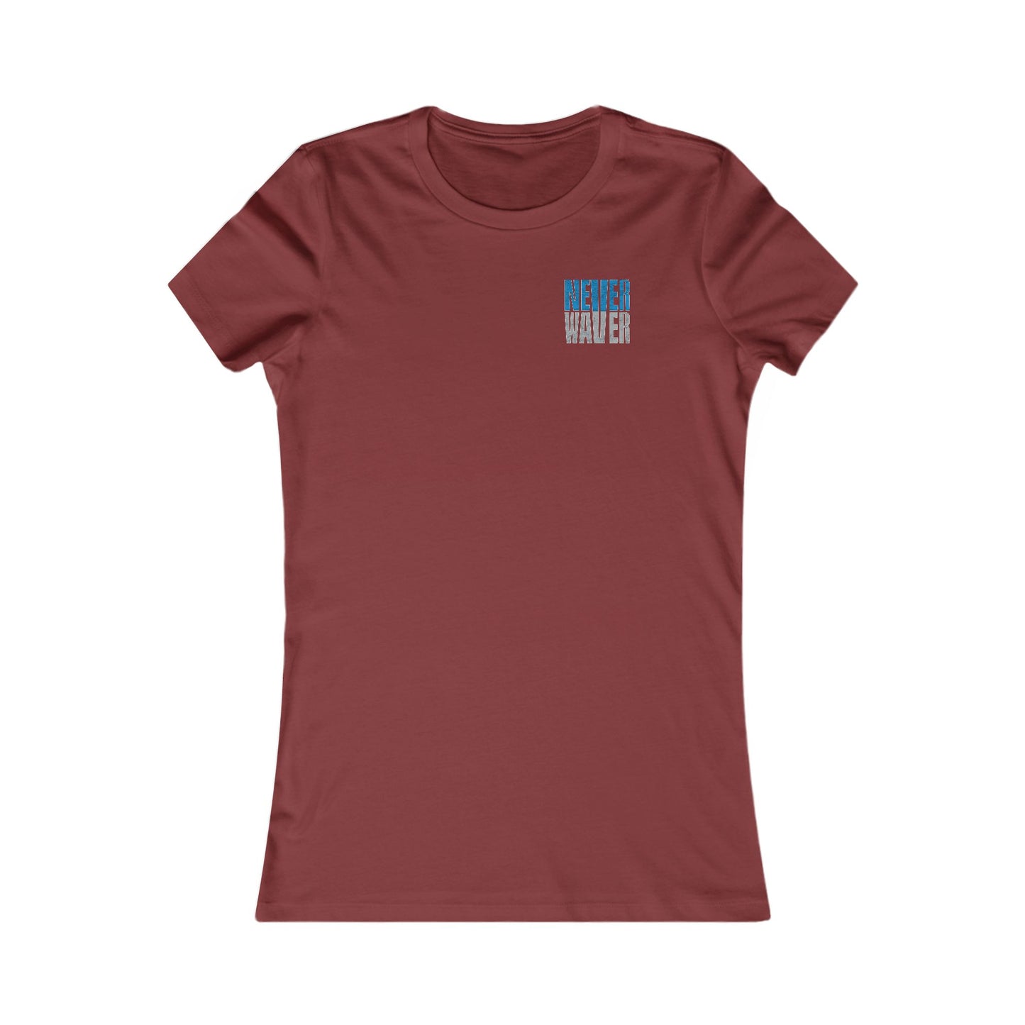 Detroit Fans Never Waver W-Leopard Football Women's Favorite Tee
