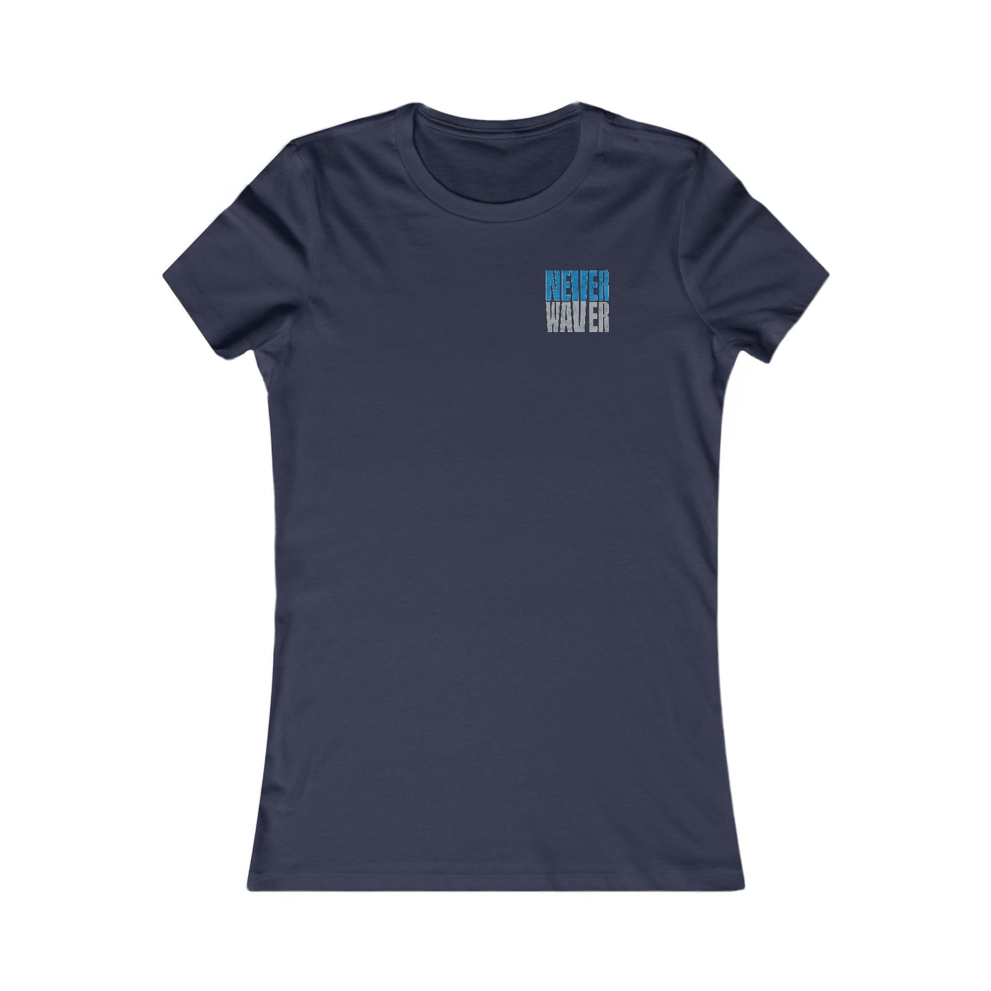 Detroit Fans Never Waver W-Leopard Football Women's Favorite Tee