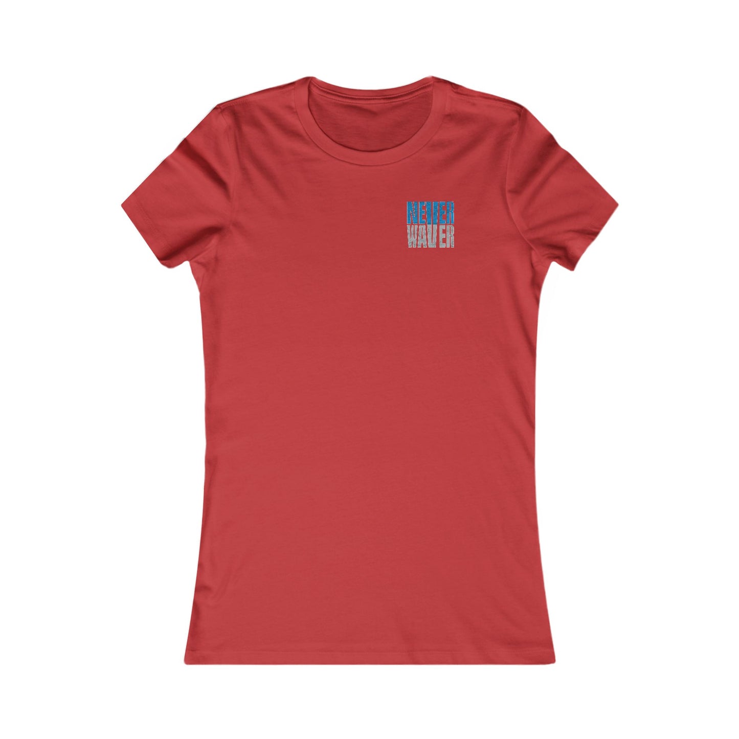 Detroit Fans Never Waver W-Leopard Football Women's Favorite Tee