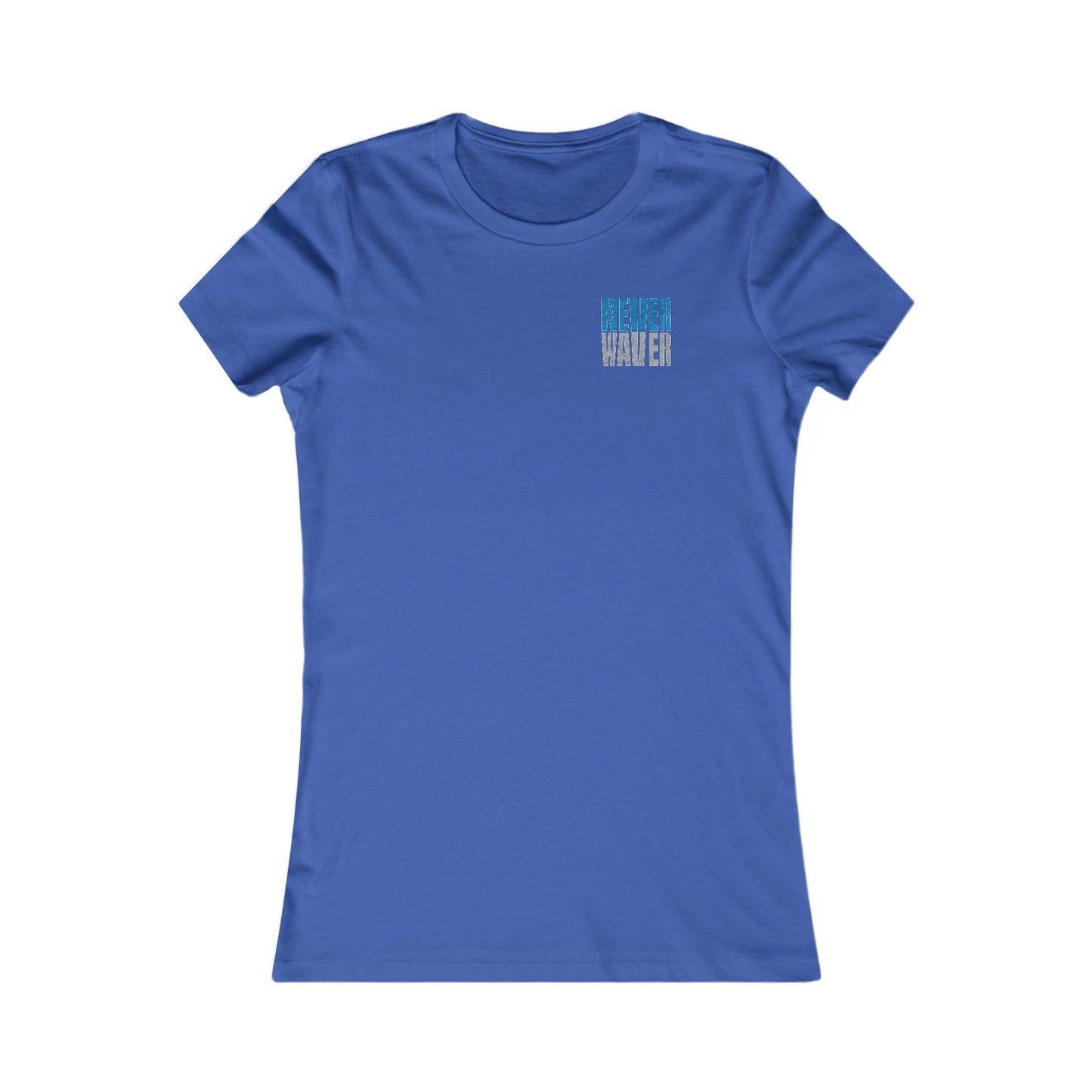 Detroit Fans Never Waver W-Leopard Football Women's Favorite Tee