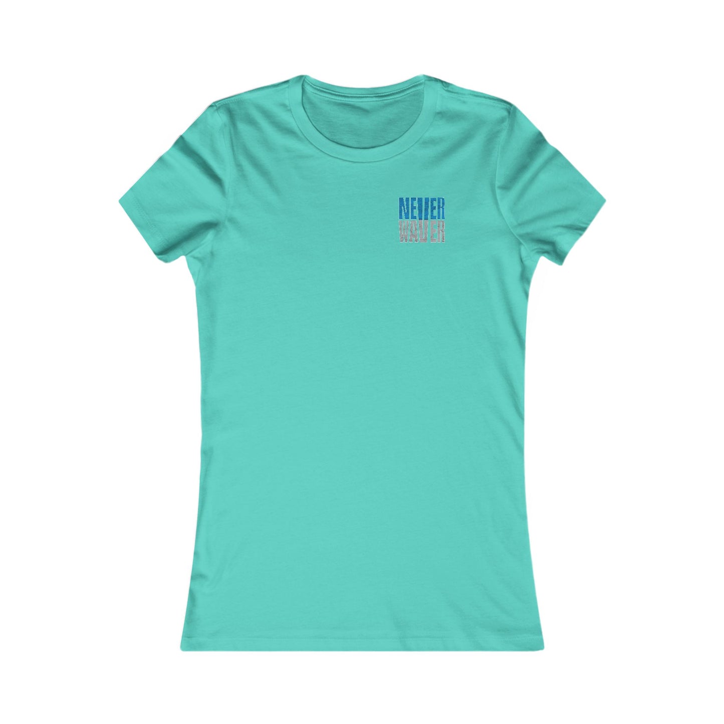 Detroit Fans Never Waver W-Leopard Football Women's Favorite Tee