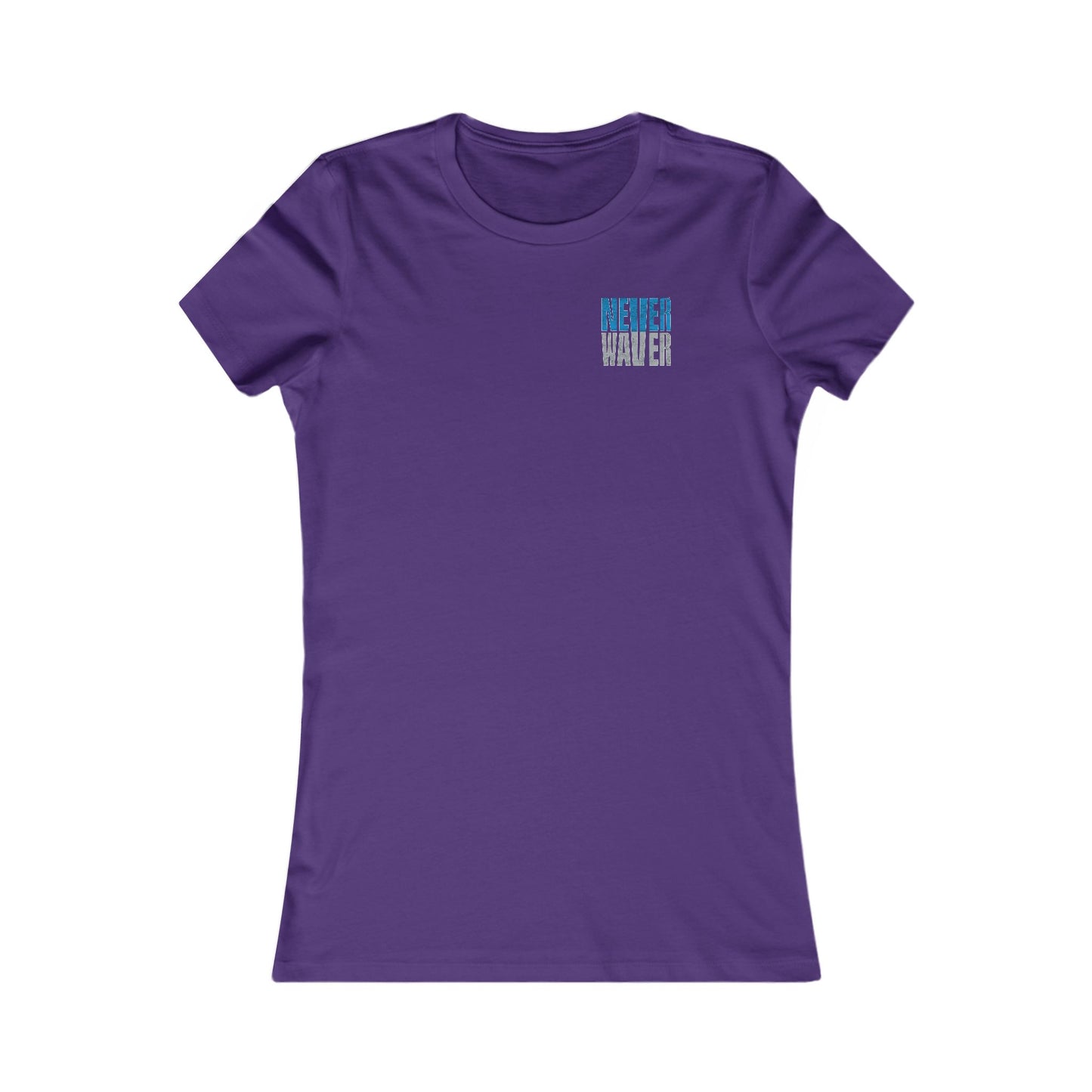 Detroit Fans Never Waver W-Leopard Football Women's Favorite Tee
