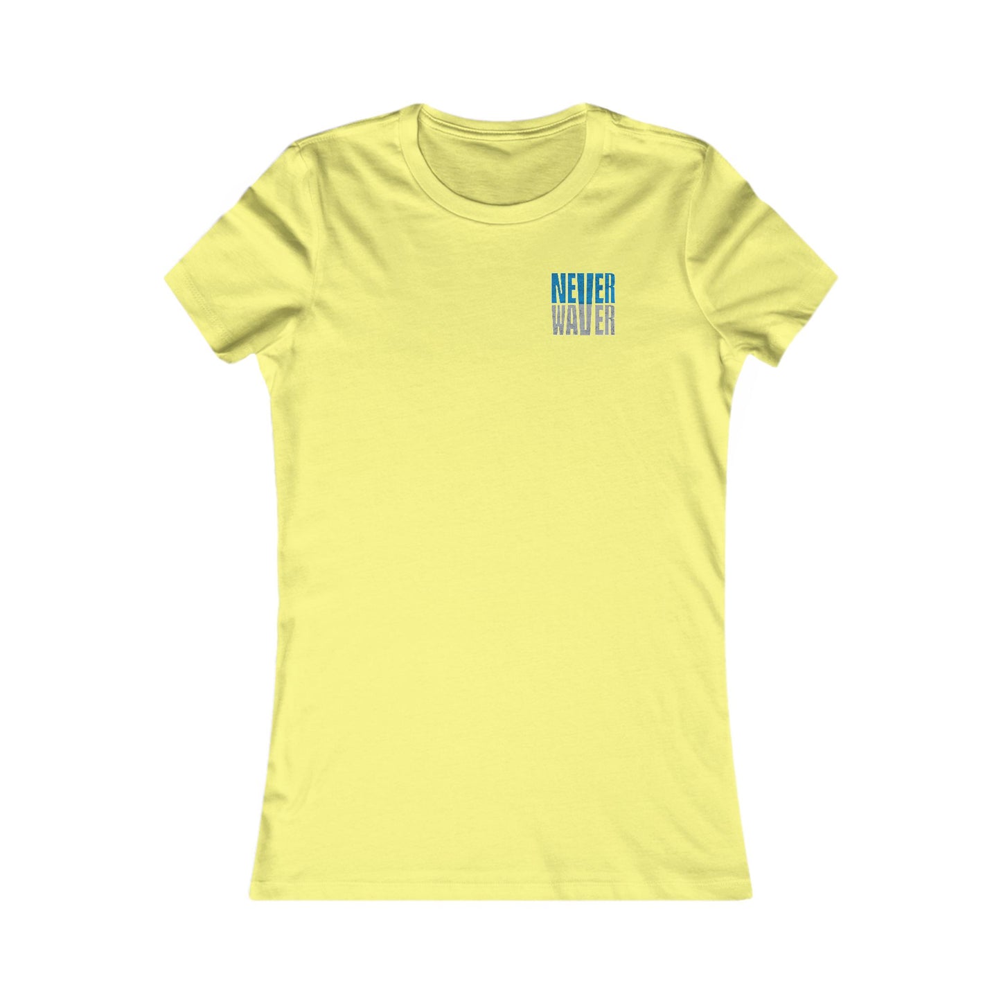 Detroit Fans Never Waver W-Leopard Football Women's Favorite Tee