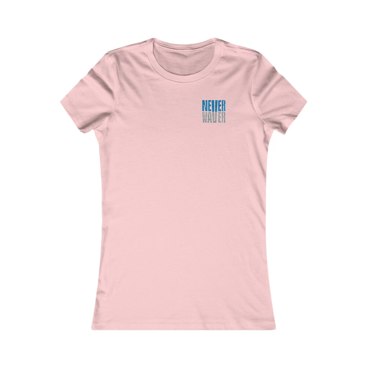 Detroit Fans Never Waver W-Leopard Football Women's Favorite Tee