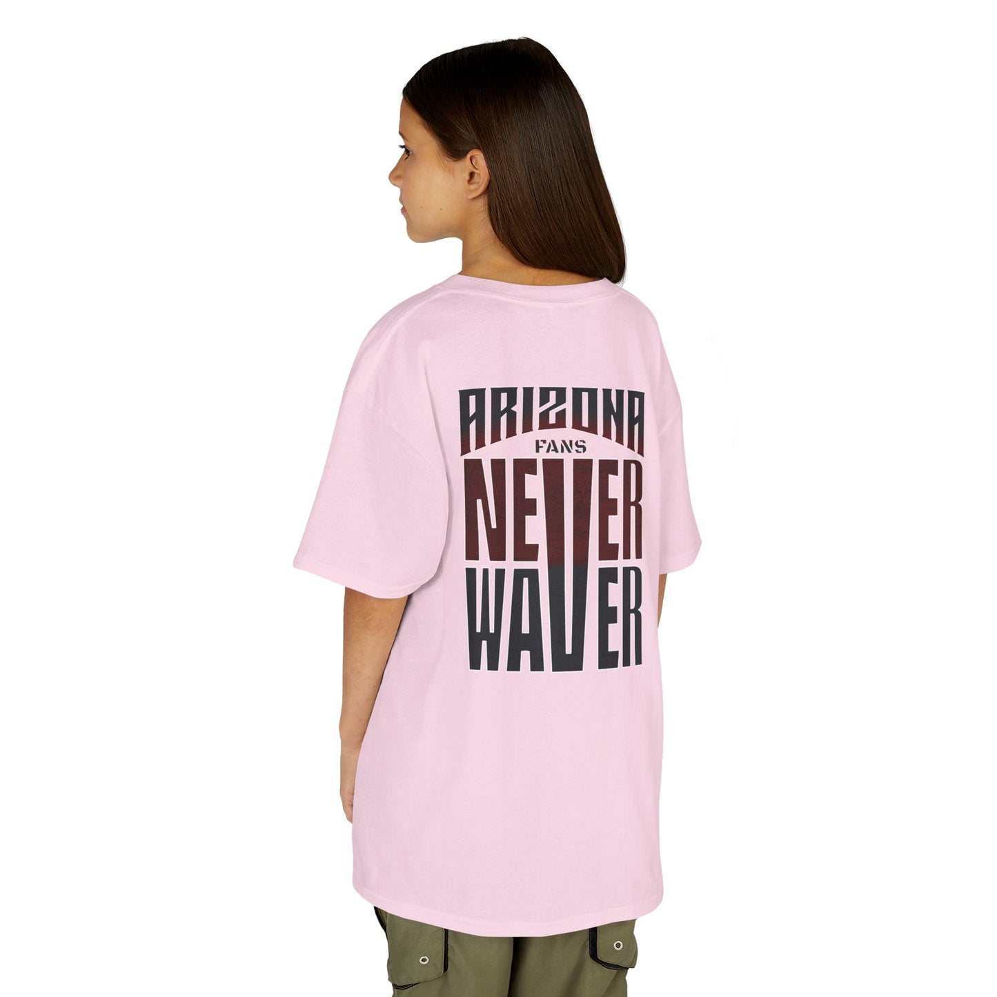Arizona Fans Never Waver Kids Heavy Cotton™ Tee
