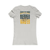 Green Bay Fans Never Waver With Leopard Football Women's Favorite Tee