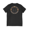 Never Waver Beer Is cheaper Than Therapy Unisex V-Neck Tee - Motivational Graphic Shirt