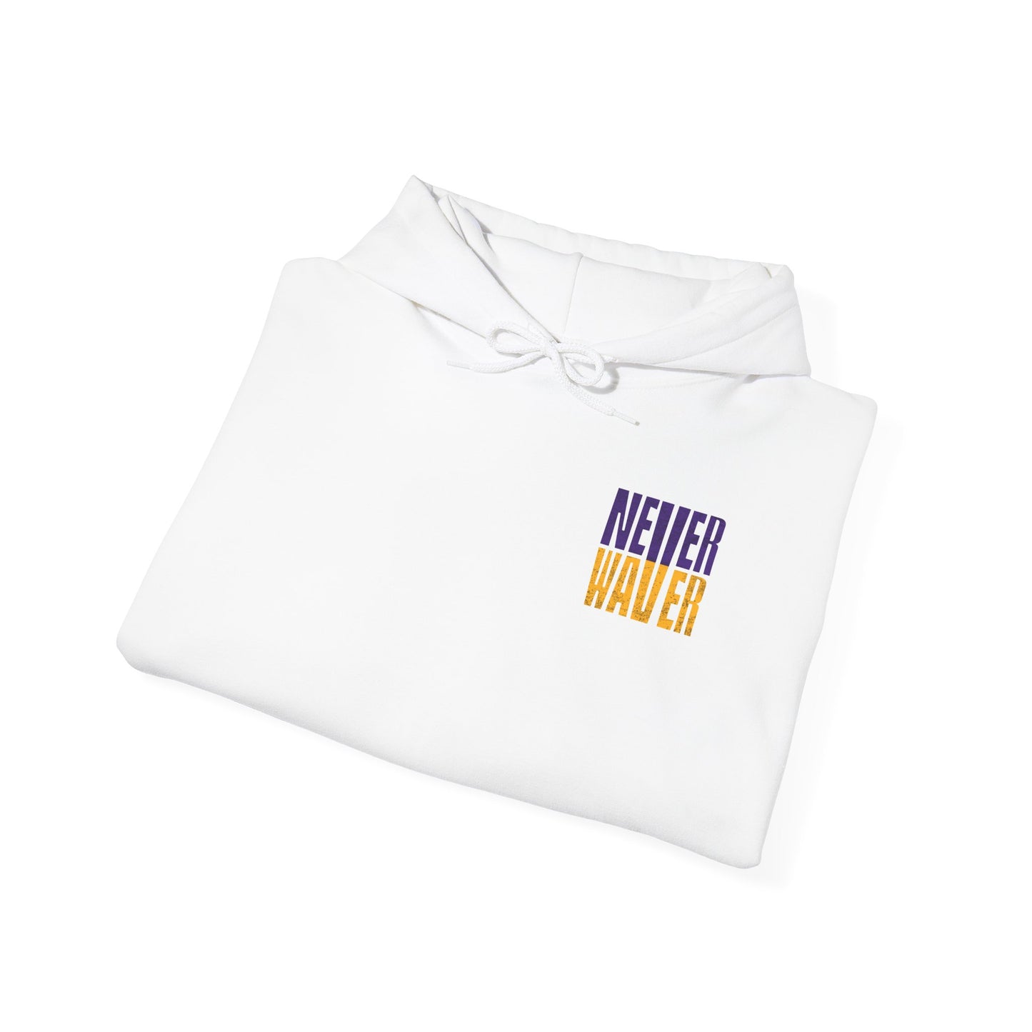 Minnesota Fans Never Waver w Leopard Football Unisex Heavy Blend™ Hoodie