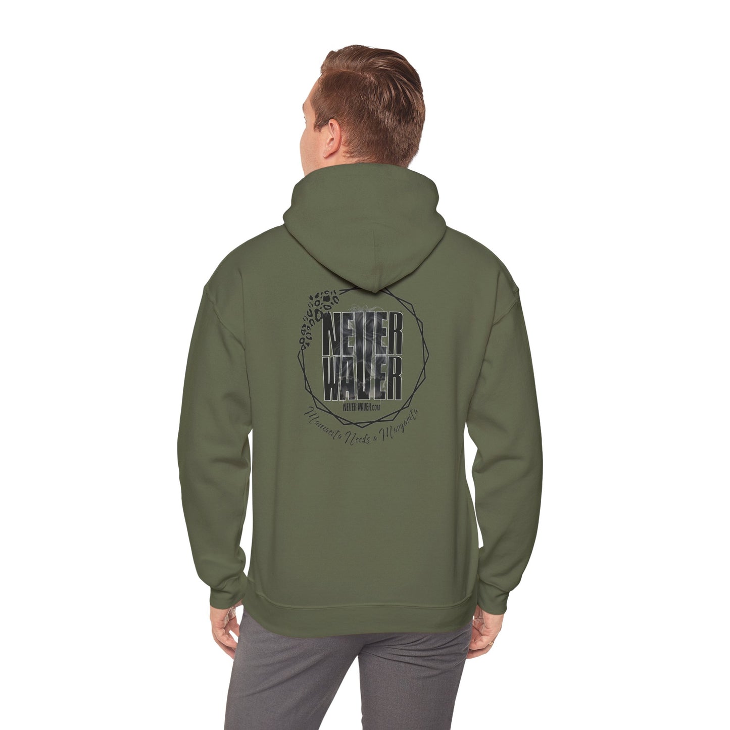 Unisex Heavy Blend™ Hoodie 'Never Waver Mamacita Needs a Margarita' Unisex Heavy Blend™ Hoodie