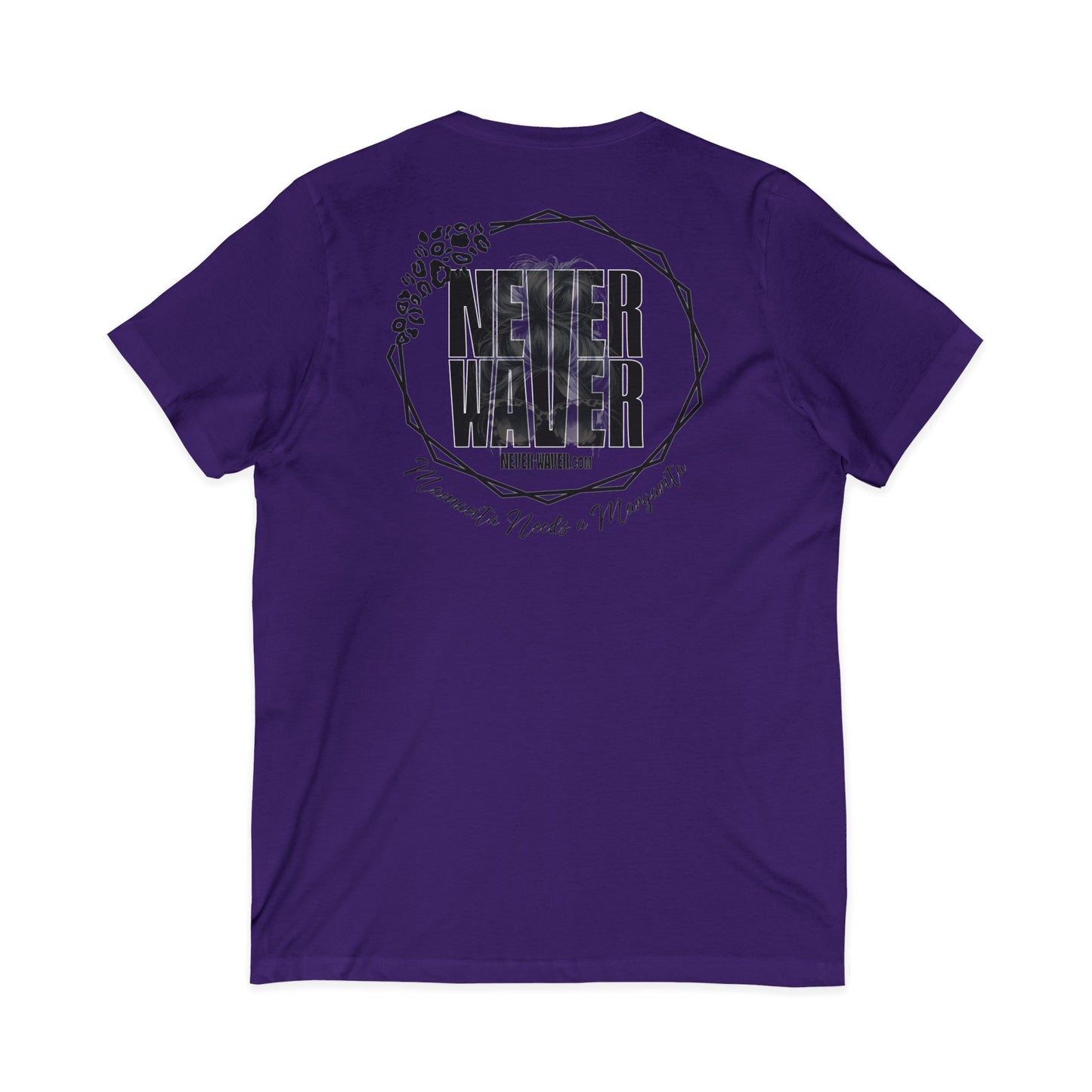 Never Waver Mamacita Needs a Margarita V-Neck Tee for Moms