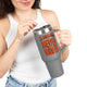 Cleveland Fans Never Waver W-Leopard Football Insulated Travel Mug, 40oz by Printify
