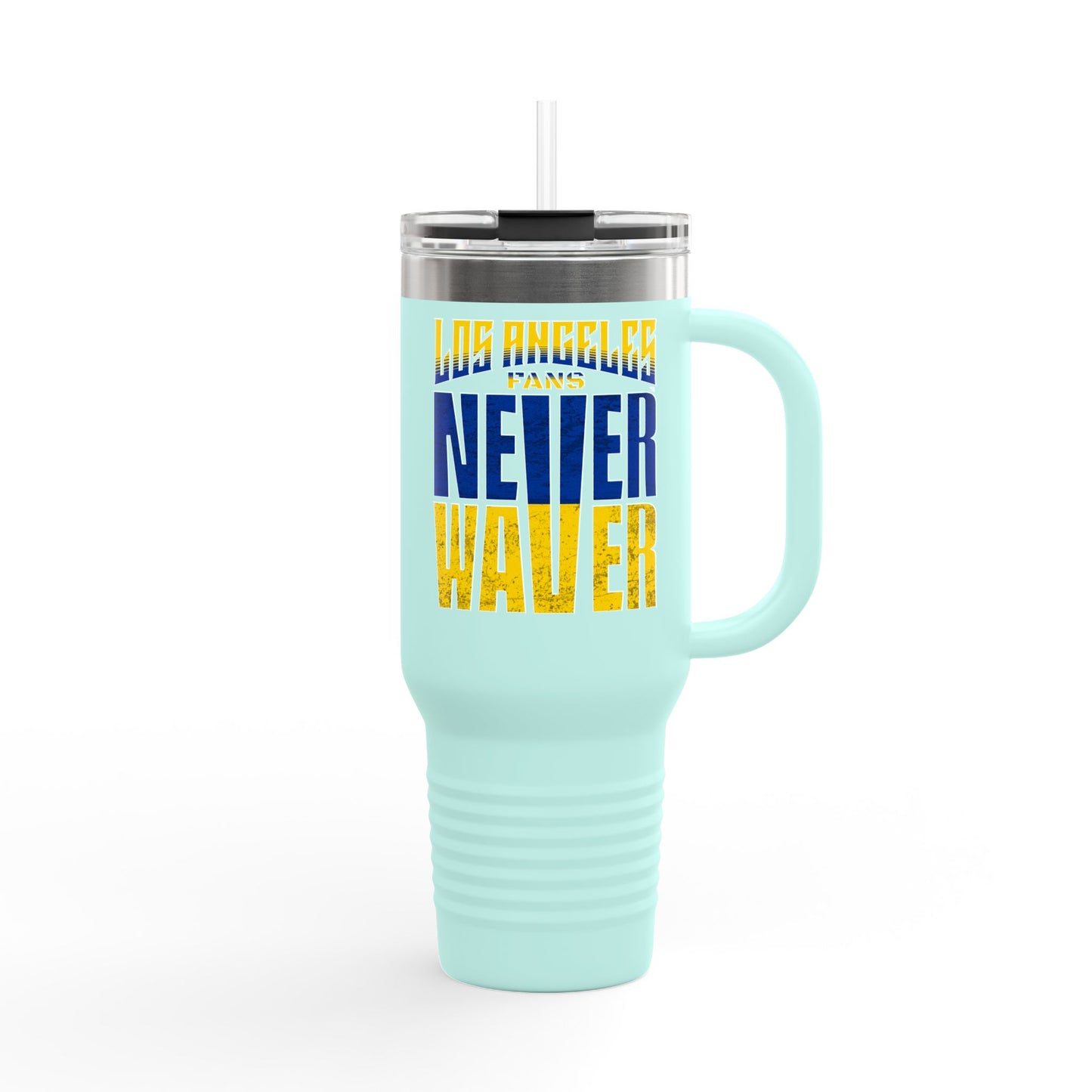 Los Angeles Fans Never Waver Insulated Travel Mug, 40oz