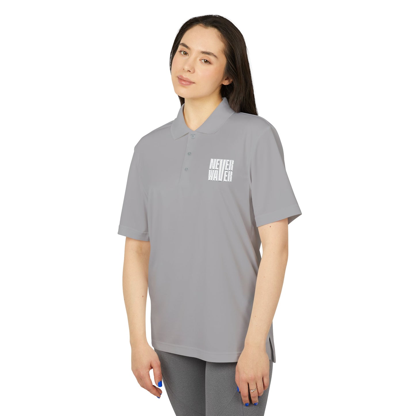 Never Waver adidas Unisex Performance Polo