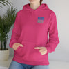 'Never Waver Detroit Fans' Inspirational Hoodie for Fans Unisex Heavy Blend™ Hooded Sweatshirt