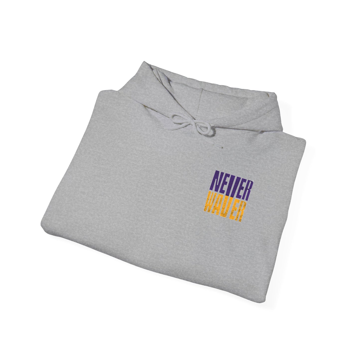 Minnesota Fans Never Waver w Leopard Football Unisex Heavy Blend™ Hoodie