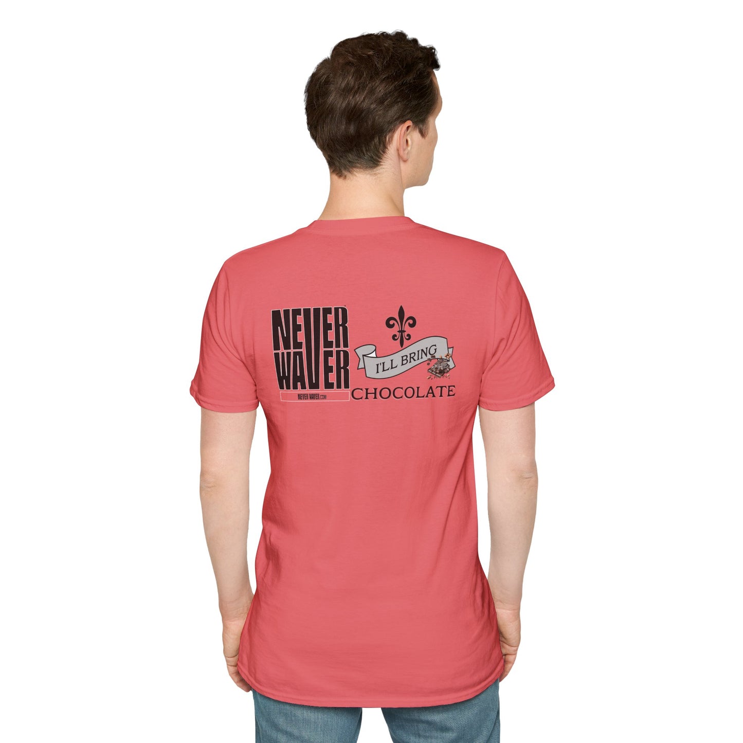 Never Waver I'll Bring The Chocolate Unisex Softstyle T-Shirt
