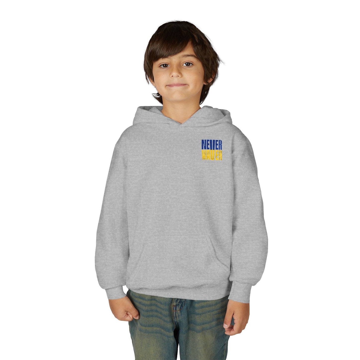Los Angeles  Fans Never Waver Youth Heavy Blend Hooded Sweatshirt