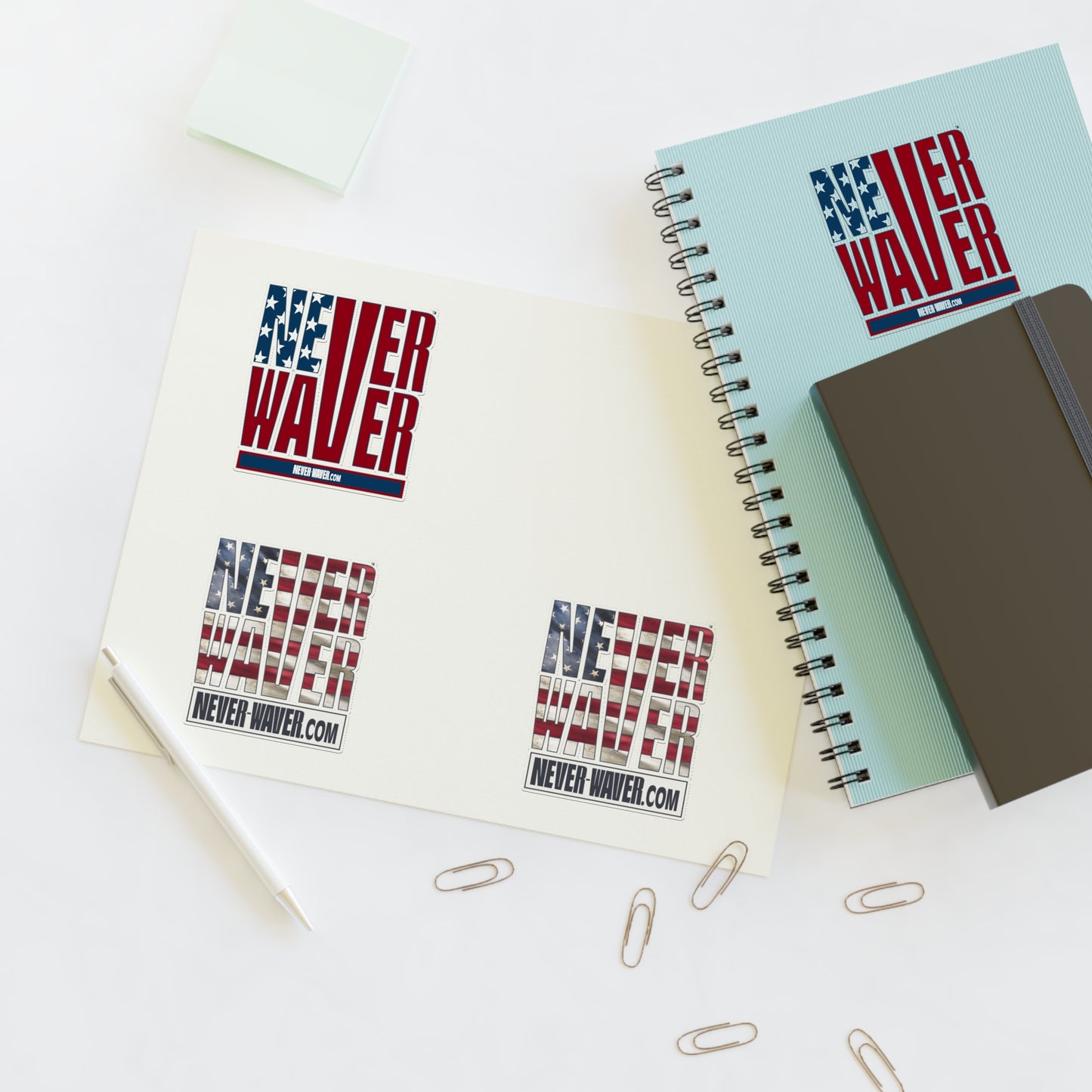 Never Waver Sticker Sheets