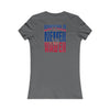 Buffalo Fans Never Waver W-Leopard Football Women's Favorite Tee