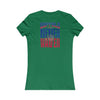 Buffalo Fans Never Waver W-Leopard Football Women's Favorite Tee