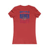 Buffalo Fans Never Waver W-Leopard Football Women's Favorite Tee