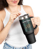 New York Fans Never Waver W-Leopard Football Insulated Travel Mug, 40oz