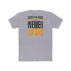 Green Bay Fans  Never Waver Unisex Cotton Crew Tee