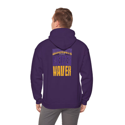 "Minnesota Fans Never Waver" Design for Comfort and Motivation Unisex Heavy Blend™ Hoodie