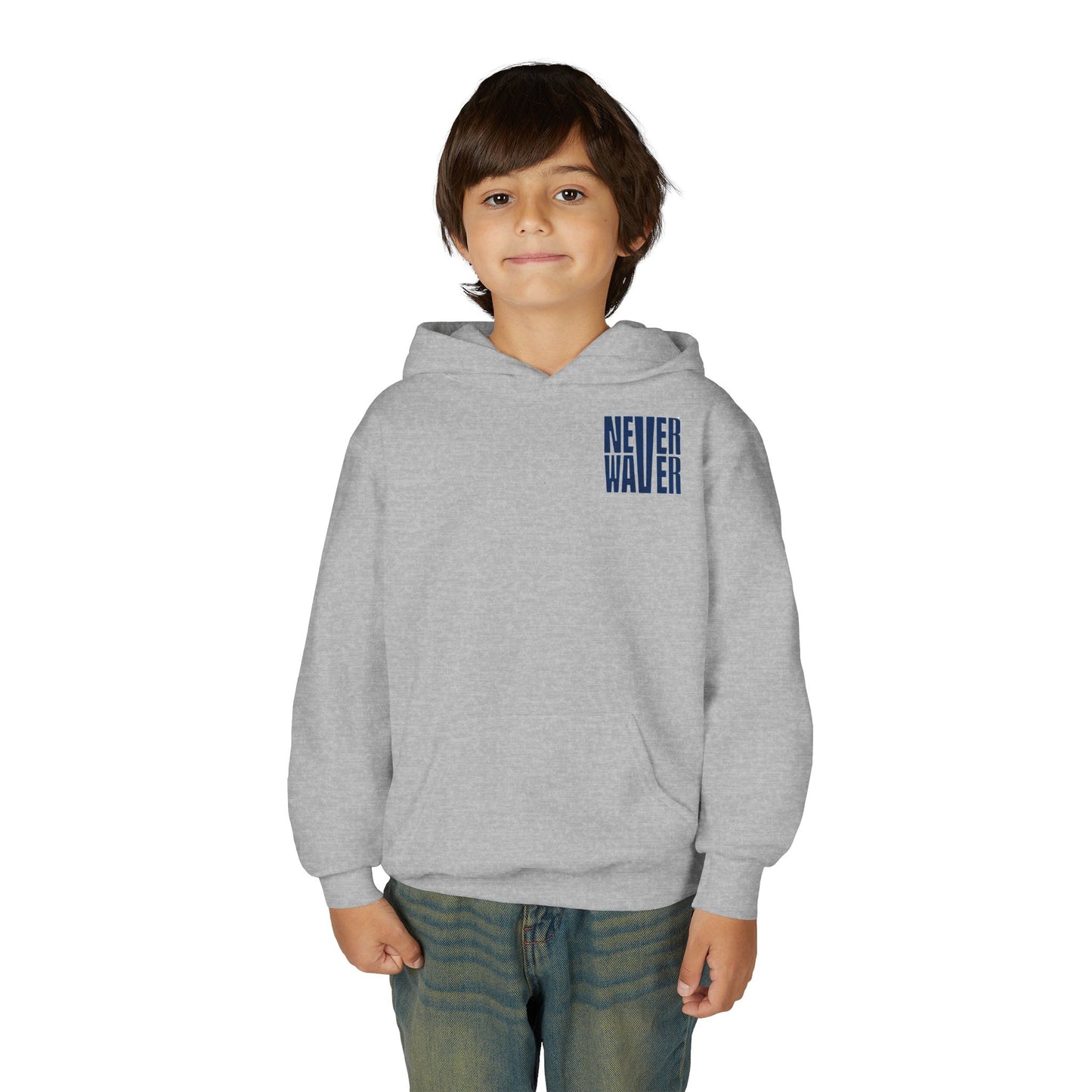 Indianapolis Fans Never Waver Youth Heavy Blend Hooded Sweatshirt