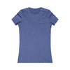 Never Waver Back The Blue Women's Tee
