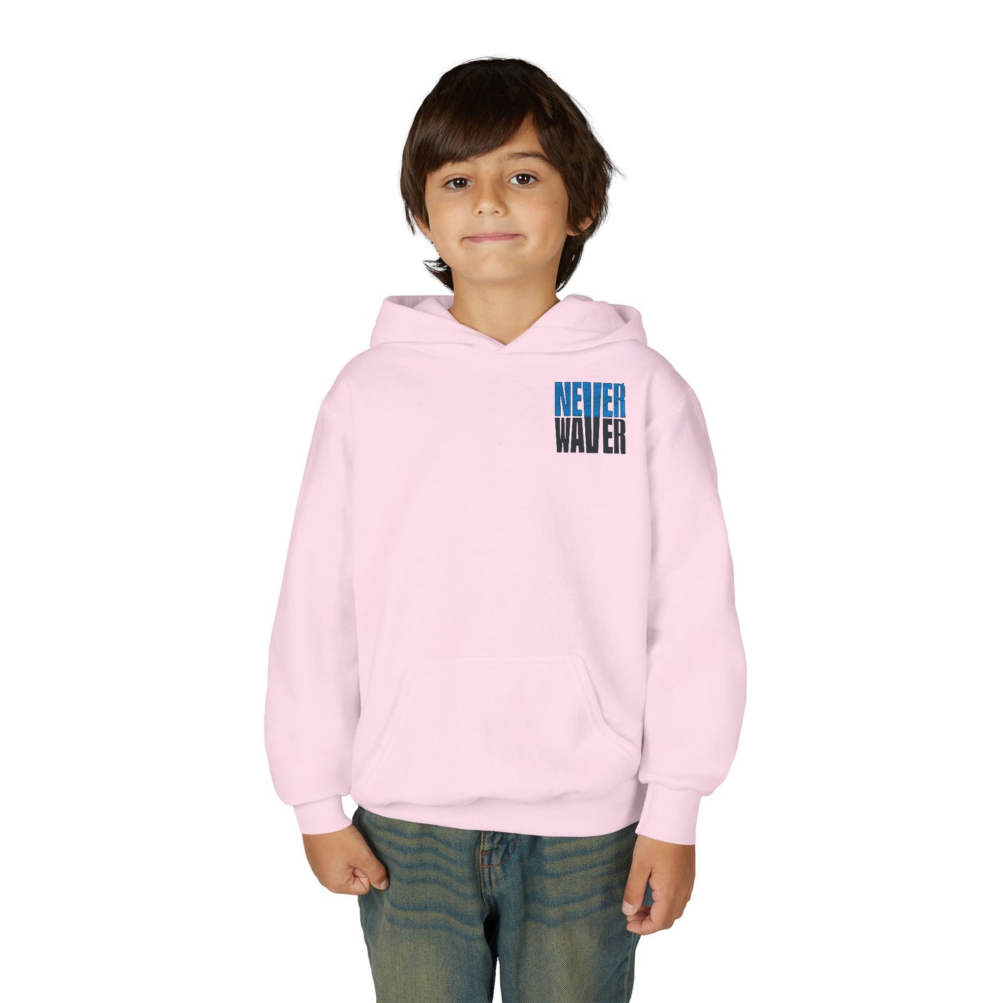 Carolina Fans Never Waver Youth Heavy Blend Hooded Sweatshirt