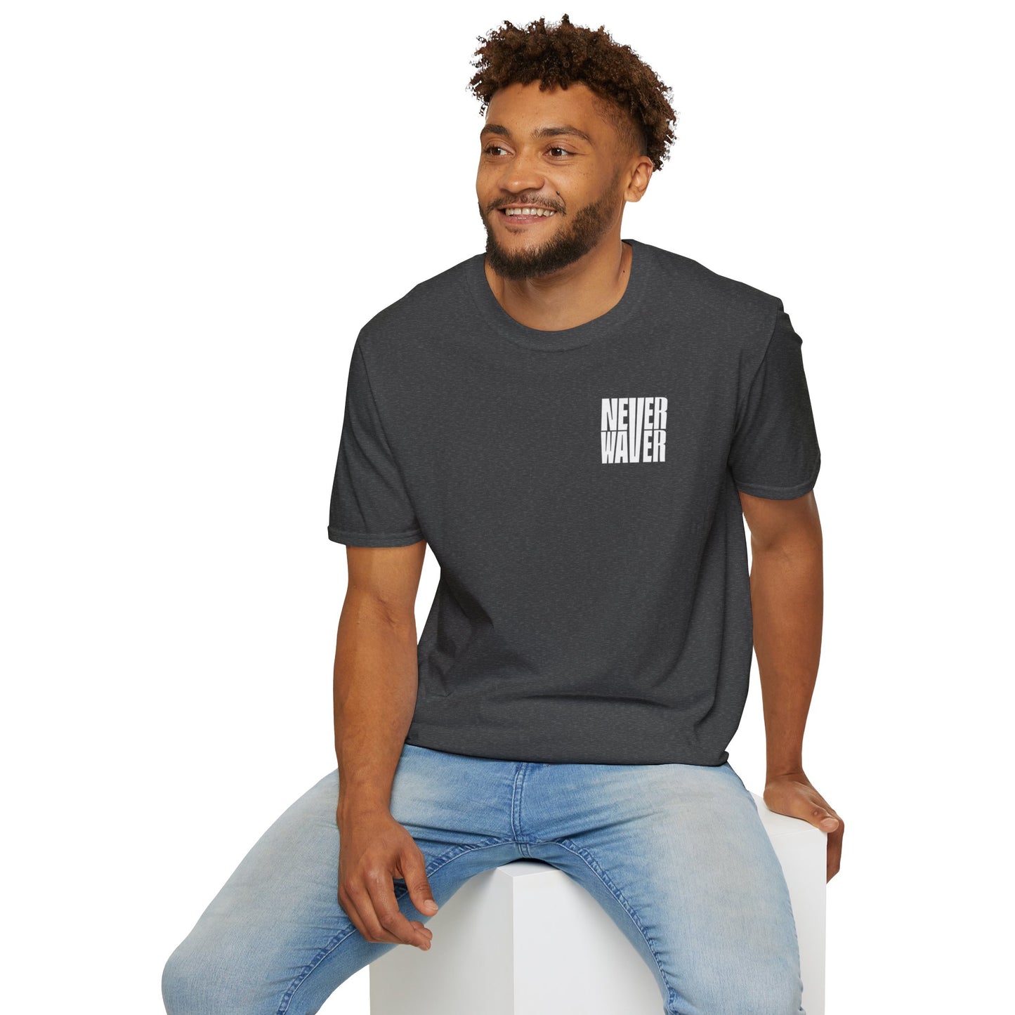 Never Waver Skate or Die Unisex Softstyle T-Shirt